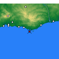 Nearby Forecast Locations - Faro - Map