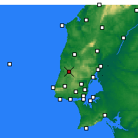 Nearby Forecast Locations - Mafra - Map