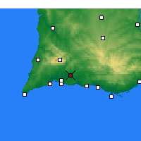 Nearby Forecast Locations - Silves - Map