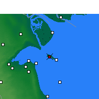 Nearby Forecast Locations - Failakah Island - Map
