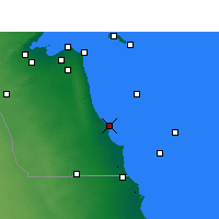 Nearby Forecast Locations - Julaia Port - Map