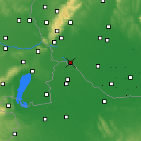 Nearby Forecast Locations - Šamorín - Map