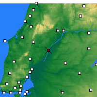 Nearby Forecast Locations - Santarém - Map