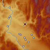 Nearby Forecast Locations - Emmett - Map