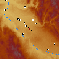 Nearby Forecast Locations - Kuna - Map