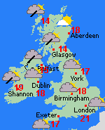 Forecast Sat May 21 United Kingdom
